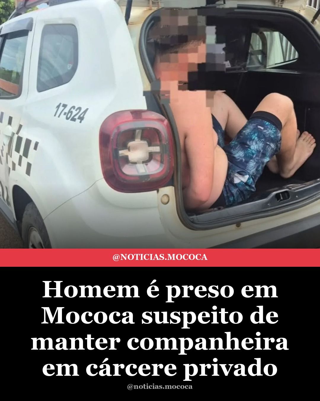 Homem é preso em Mococa suspeito de manter companheira em cárcere privado