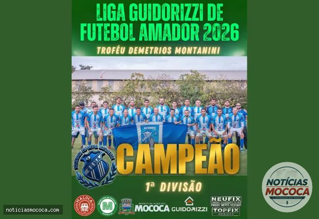 Matonense é campeã da primeira divisão da Liga Guidorizzi de futebol amador