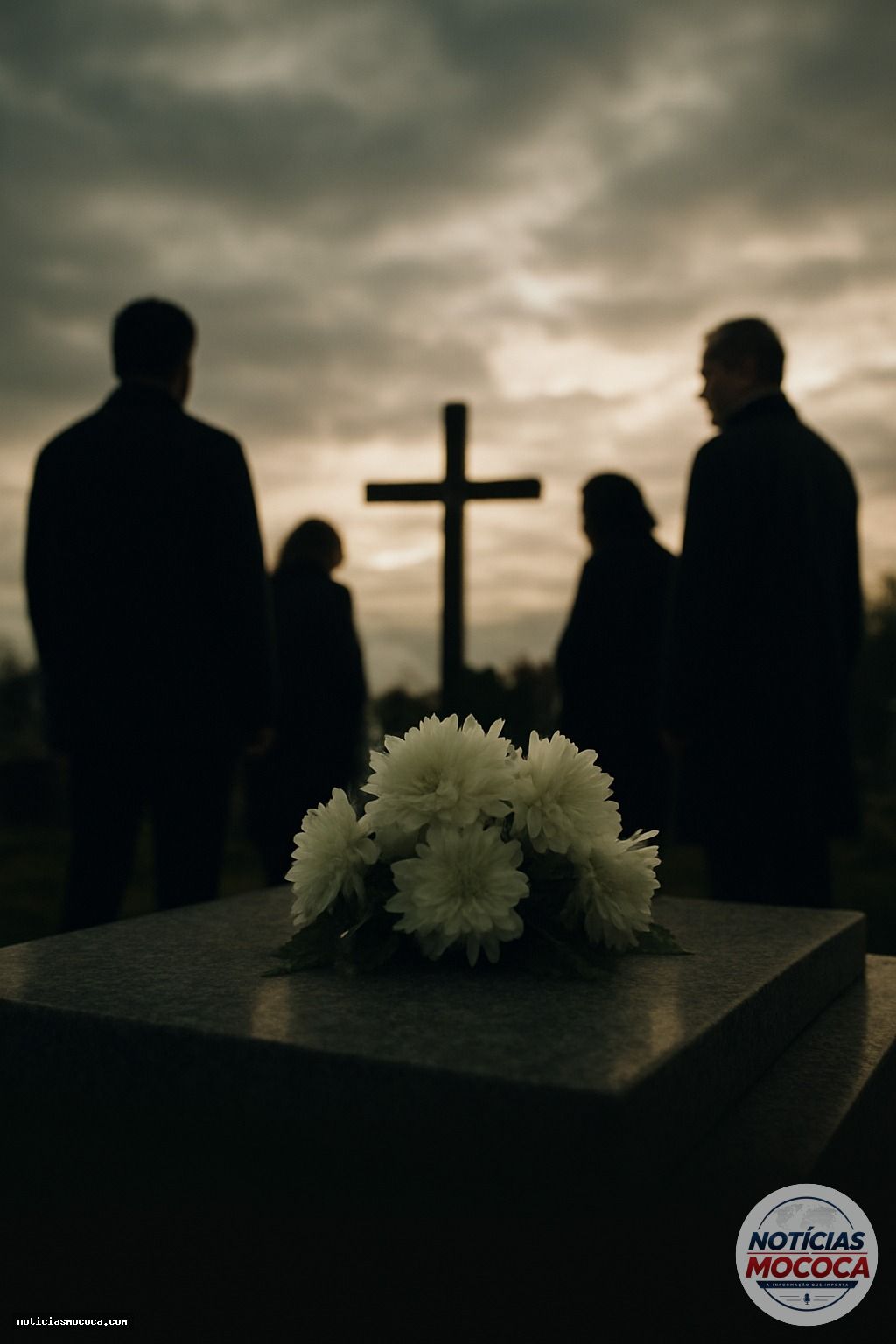 Familiar e amigos se reuniram em Mococa para sepultar Márcia Aparecida Bergamini de Souza Pinto