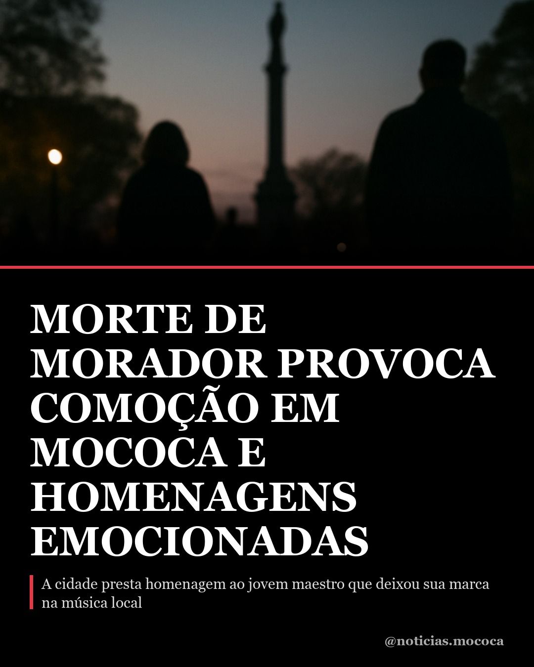 Morte de morador provoca comoção em Mococa e homenagens emocionadas