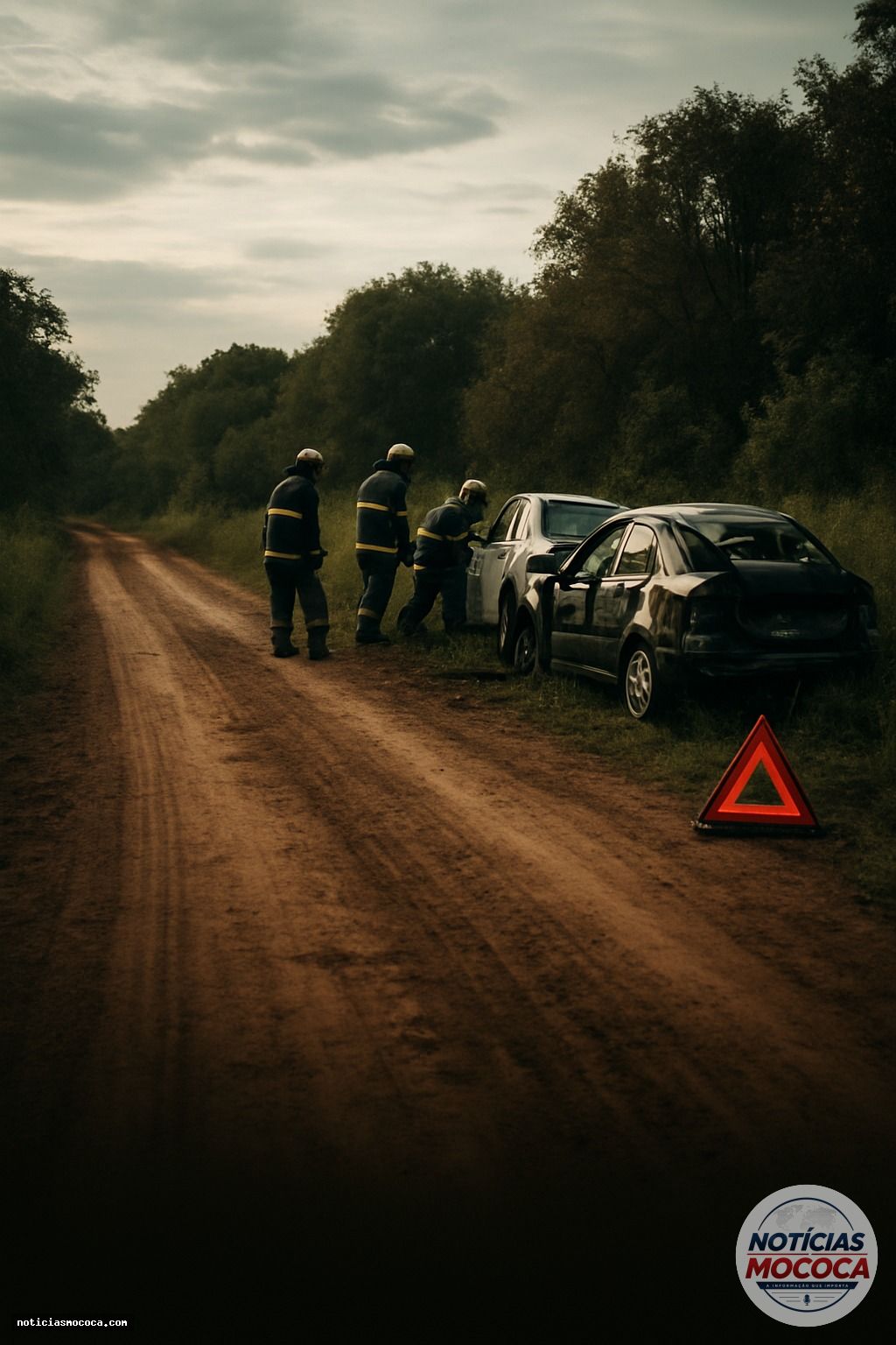 Acidente com dois carros causa transtornos na vicinal Mococa-Igarai