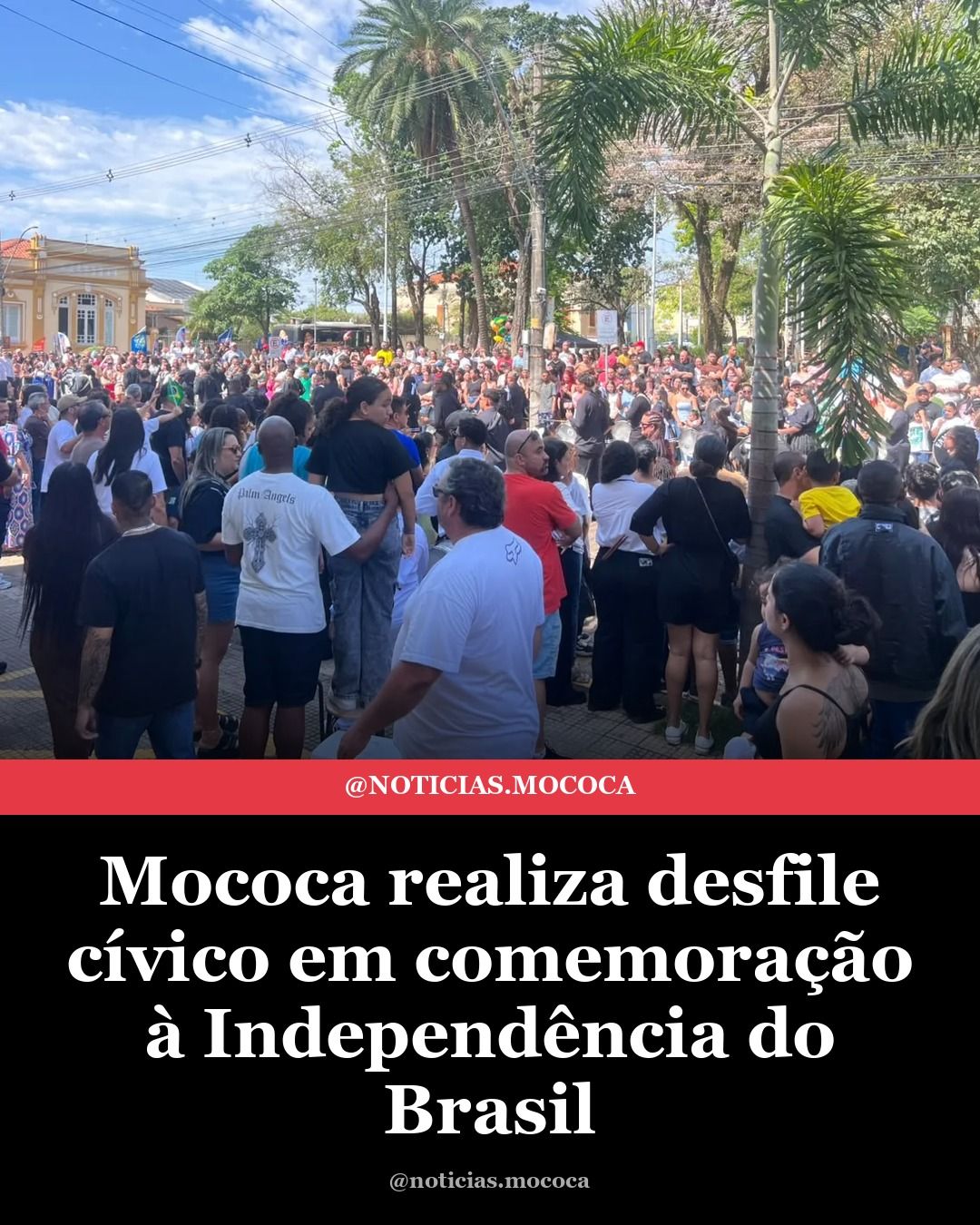Mococa realiza desfile cívico em comemoração à Independência do Brasil