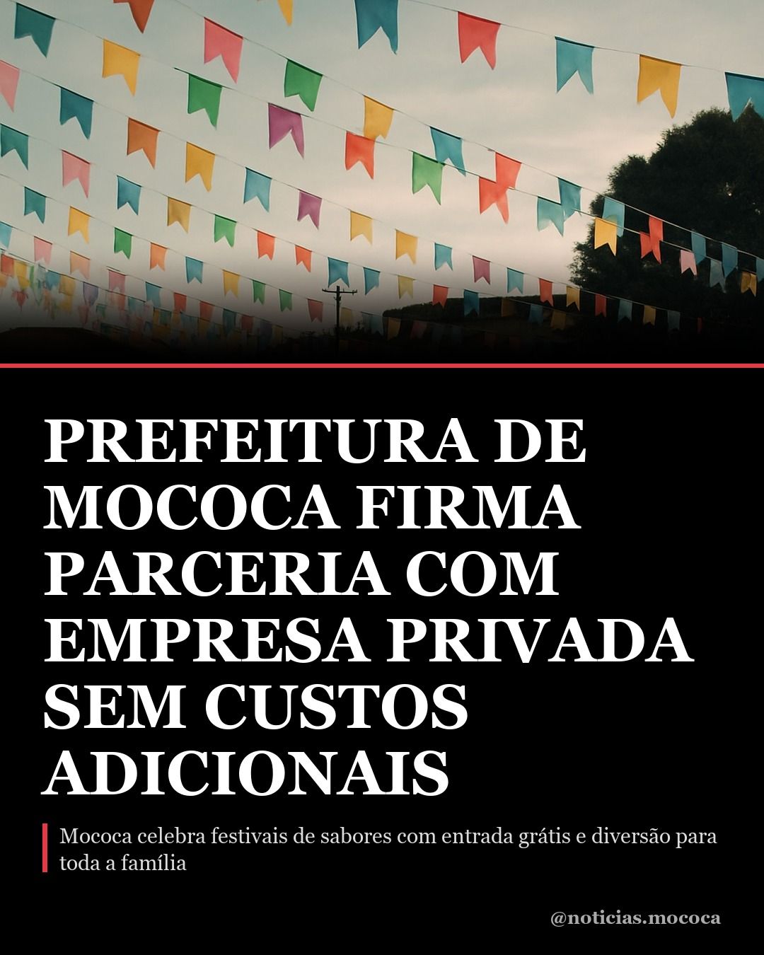 Prefeitura de Mococa firma parceria com empresa privada sem custos adicionais