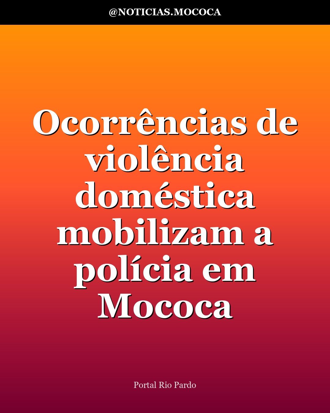 Ocorrências de violência doméstica mobilizam a polícia em Mococa