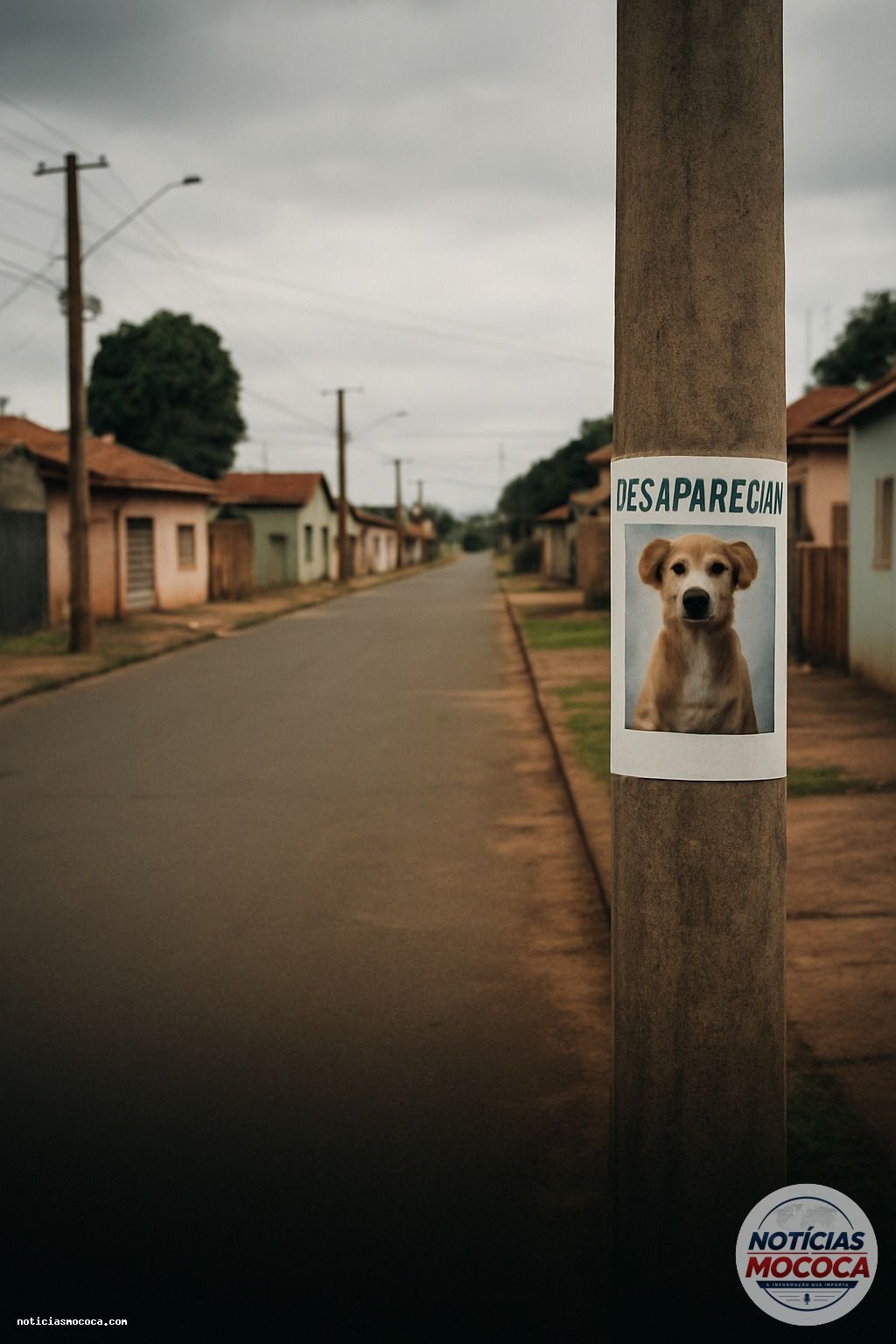 Cachorra desaparece na Vila Santa Rosa e família faz apelo em Mococa