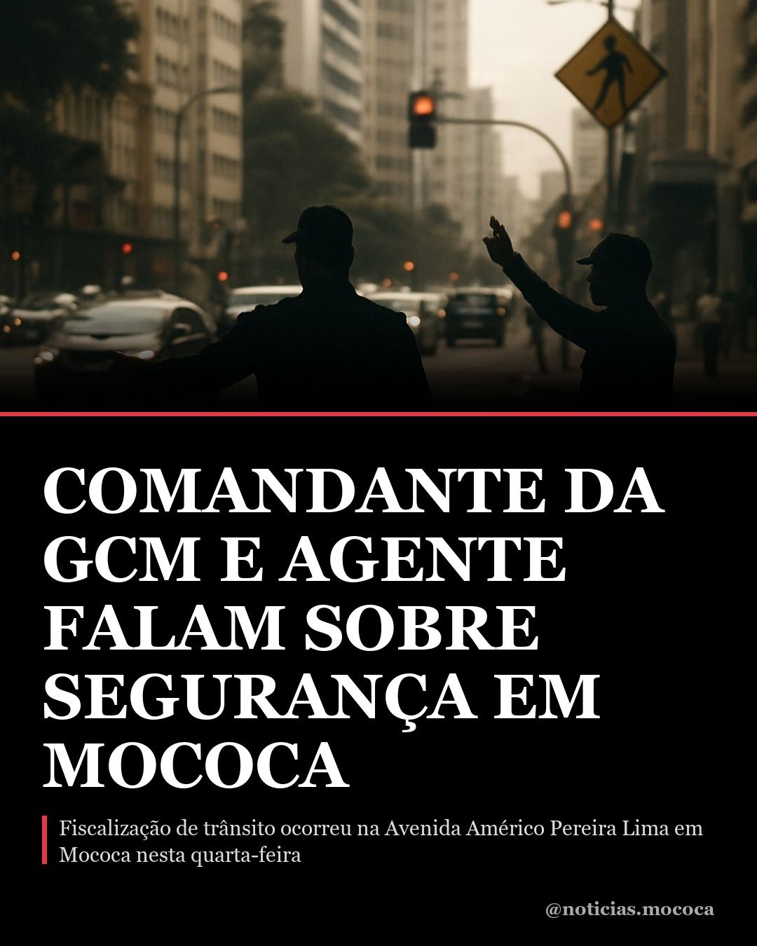 Comandante da GCM e agente falam sobre segurança em Mococa