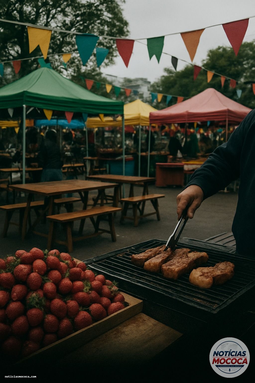 Festival do torresmo e do morango começa hoje em Mococa