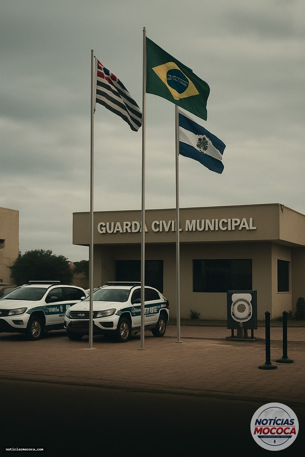 GCM de Mococa participa da inauguração da ampliação da base da GCM de Serrana e firma acordo de cooperação técnica
