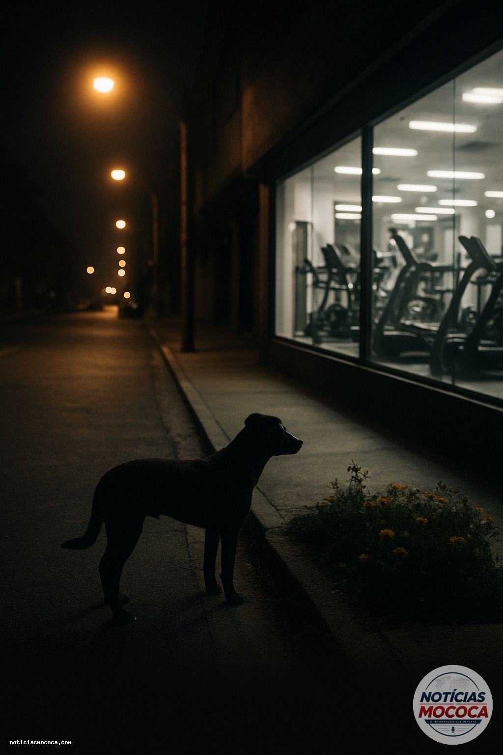 Cachorro é encontrado na Avenida Gabriel do Ó em Mococa