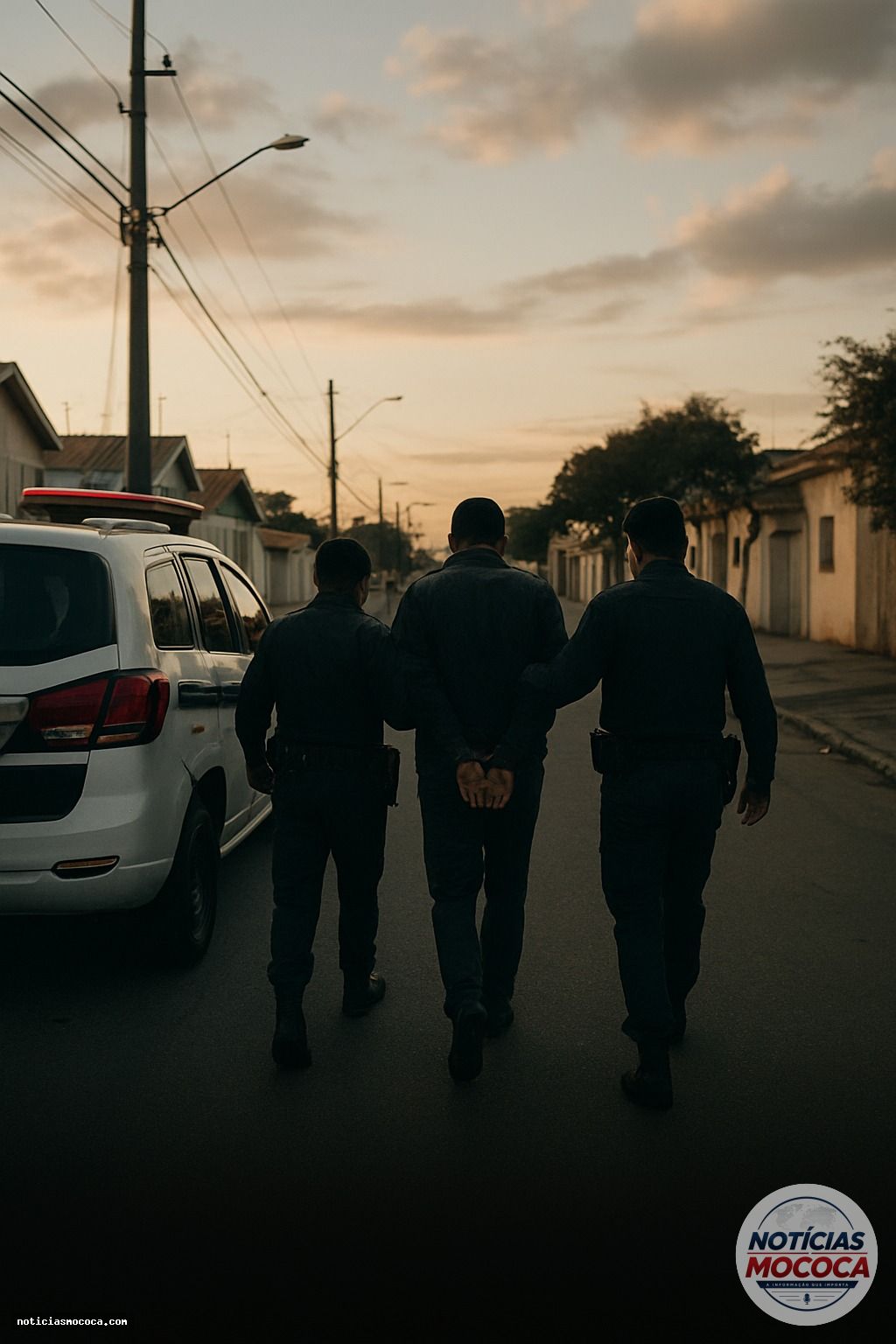 Homem é preso em Mococa após agredir esposa e mãe durante surto