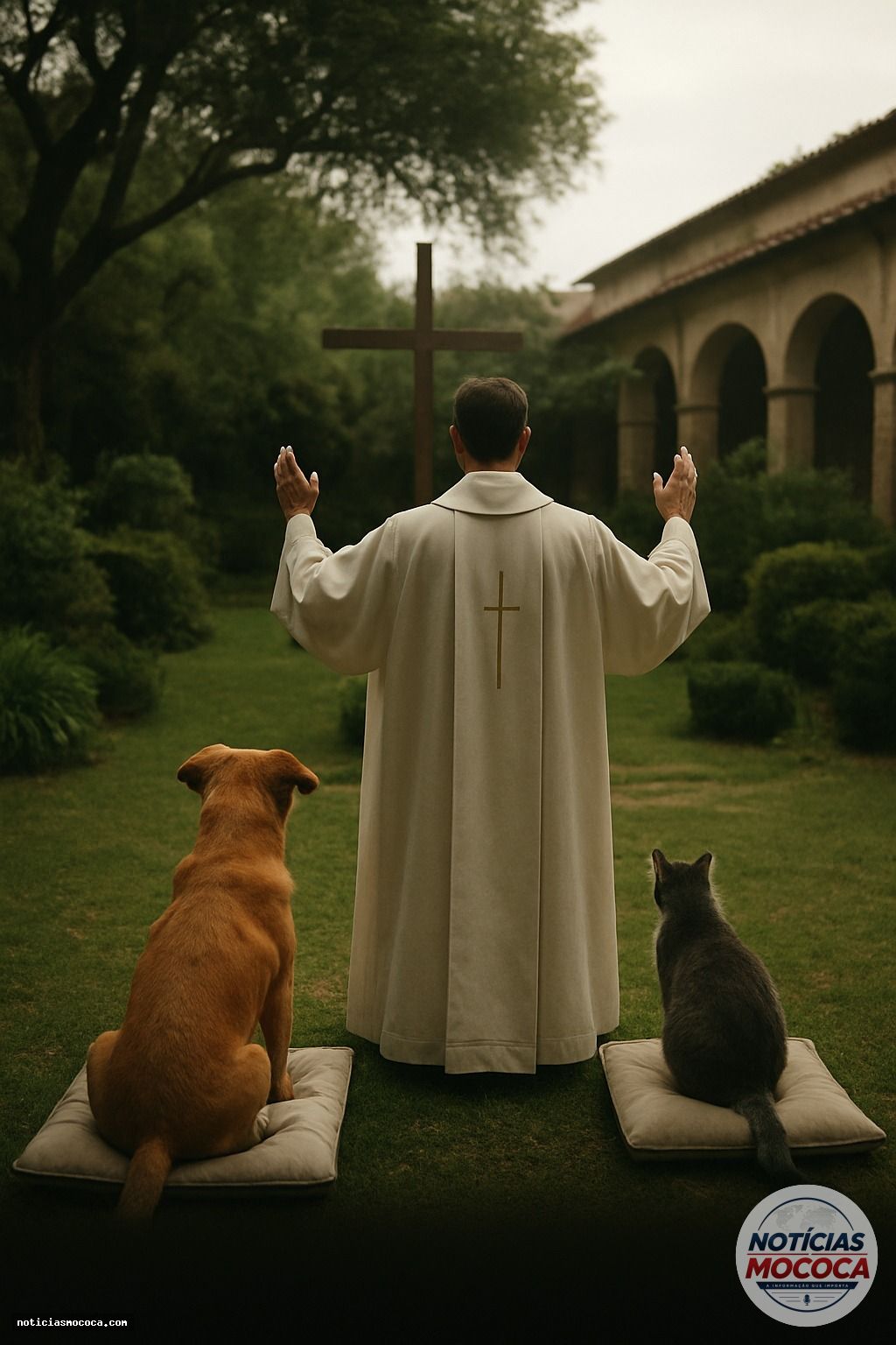 Convento São José oferece bênção especial para animais em Mococa