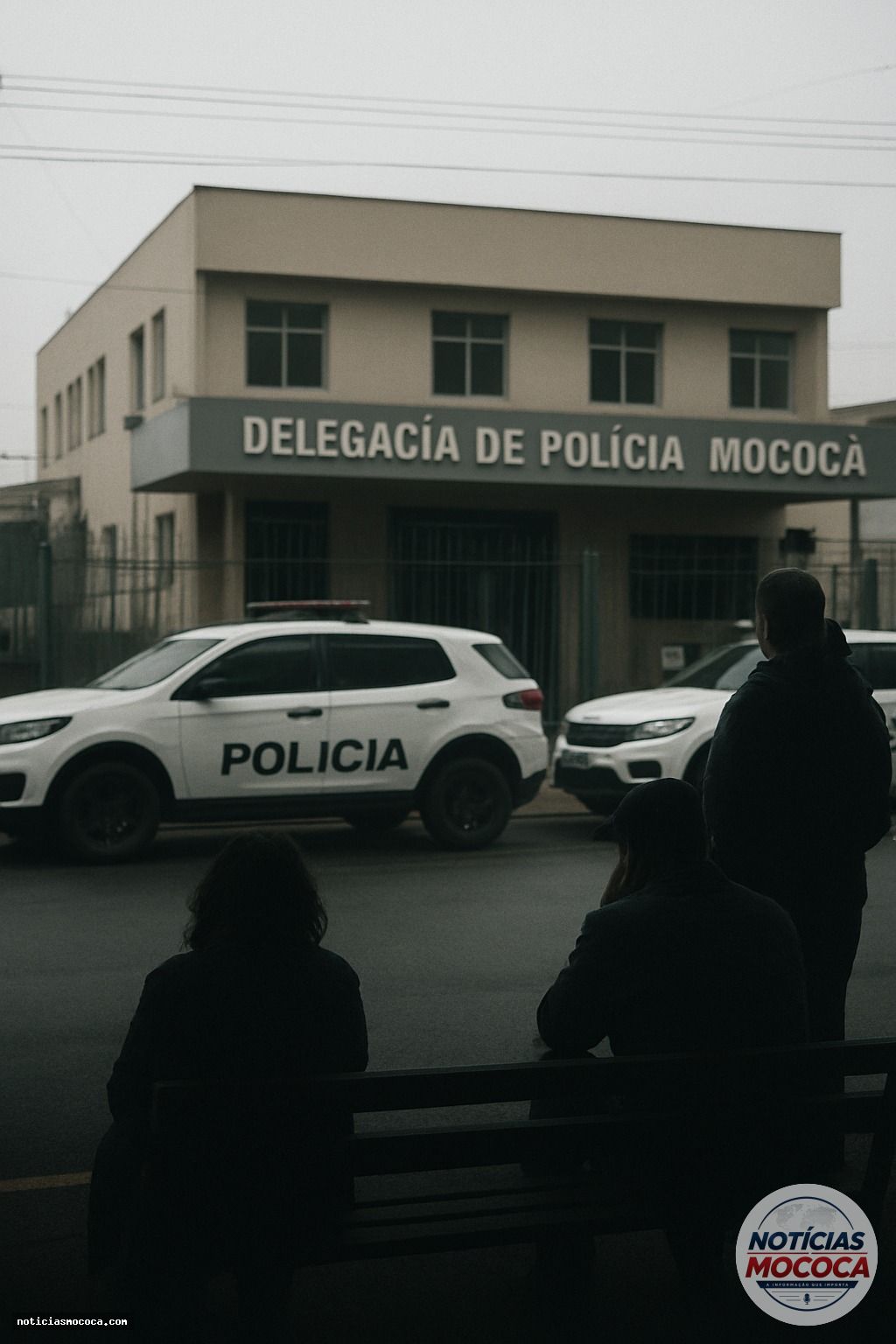 Familiares de Lucas acompanham depoimento sobre caso de Larissa na delegacia