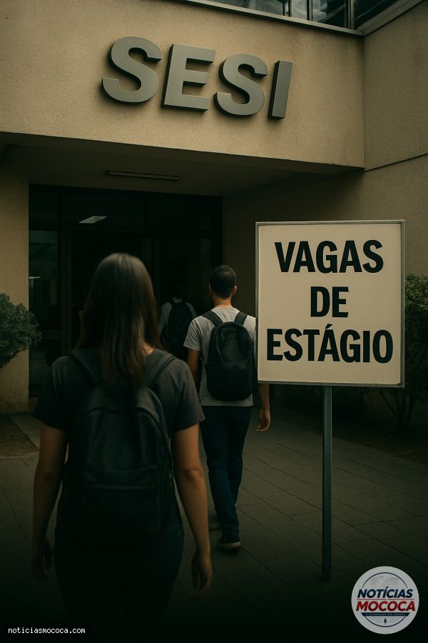 Escola SESI em Mococa oferece vaga de estágio remunerado para estudantes