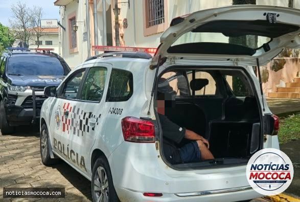 Homem é preso em Mococa durante cumprimento de mandado judicial pela PM