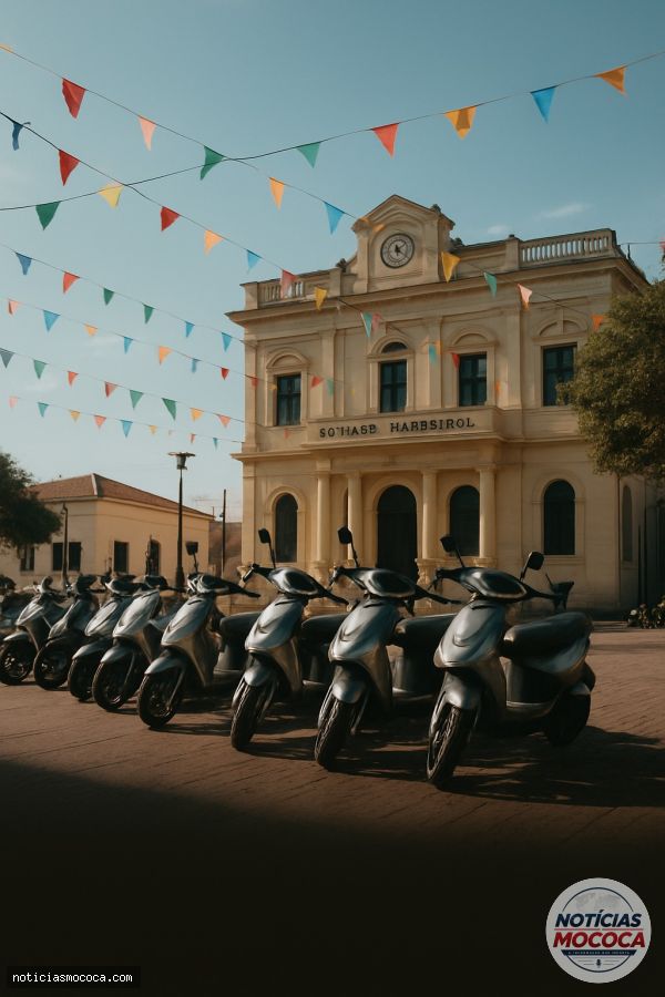 Mococa recebe encontro sobre inovação, mobilidade e segurança com motos elétricas